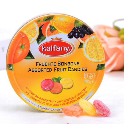 【第二件半价】卡芬妮什锦水果味硬糖