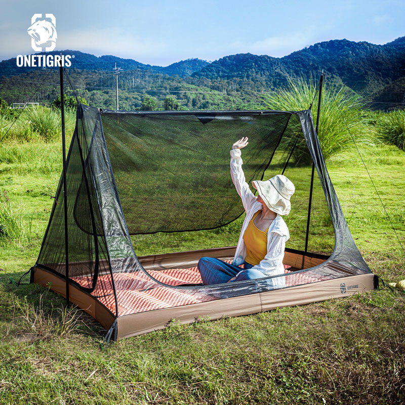 Yihoo General Double Double Net Outdoor Camping Anti-Mosquito Couple with the sky and Camping Yarn Net Unexternal Net