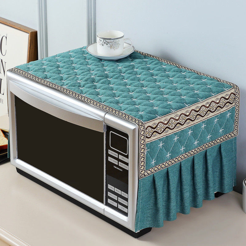 Microwave hood Home oven cover Washing machine dust cover Refrigerator cover cloth cover towel dust cover Electrical Appliances Cover Curtain