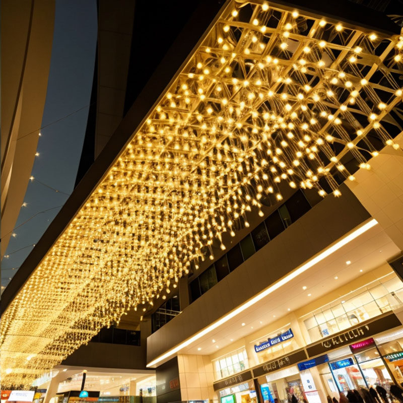 Led colored lights Curtains Flashing Lights Stars lights Stars Ice Bar Scene Outdoor Works Waterproof Decoration Arrangement Lights-Taobao