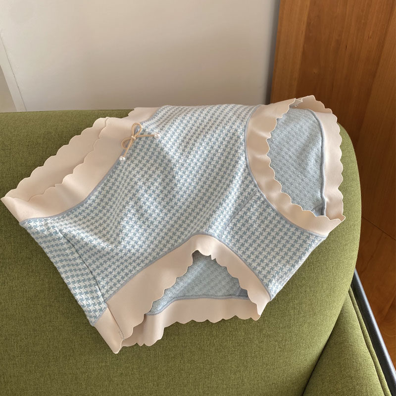 Soft Briefs Lady Pure Cotton High Waist Breathable Bag Hip Adolescent Girl Untractresses Groin Hip Pants Woman Full Cotton