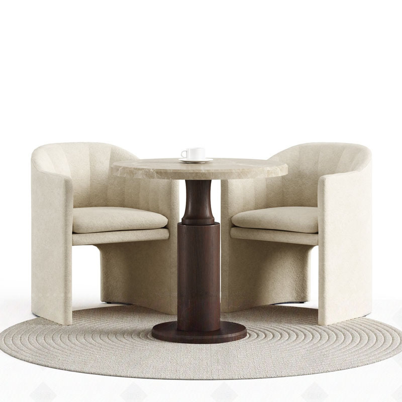 Sales Office Reception Table and Chair Set, Hotel Lobby Leisure Sofa Chair, Model Room Exhibition Hall Guest Reception and Negotiation Dining Table and Chairs Sales Office Reception Table and Chair Set, Hotel Lobby Leisure Sofa Chair, Model Room Exhibition Hall Guest Reception and Negotiation Dining Table and Chairs