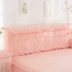 Phù hợp với phiên bản Hàn Quốc của công chúa chần bông dày đàn hồi dày dặn bao gồm giường bao gồm khăn phủ đầu giường bọc da đầu giường bảo vệ đầu vải che bụi - Bảo vệ bụi