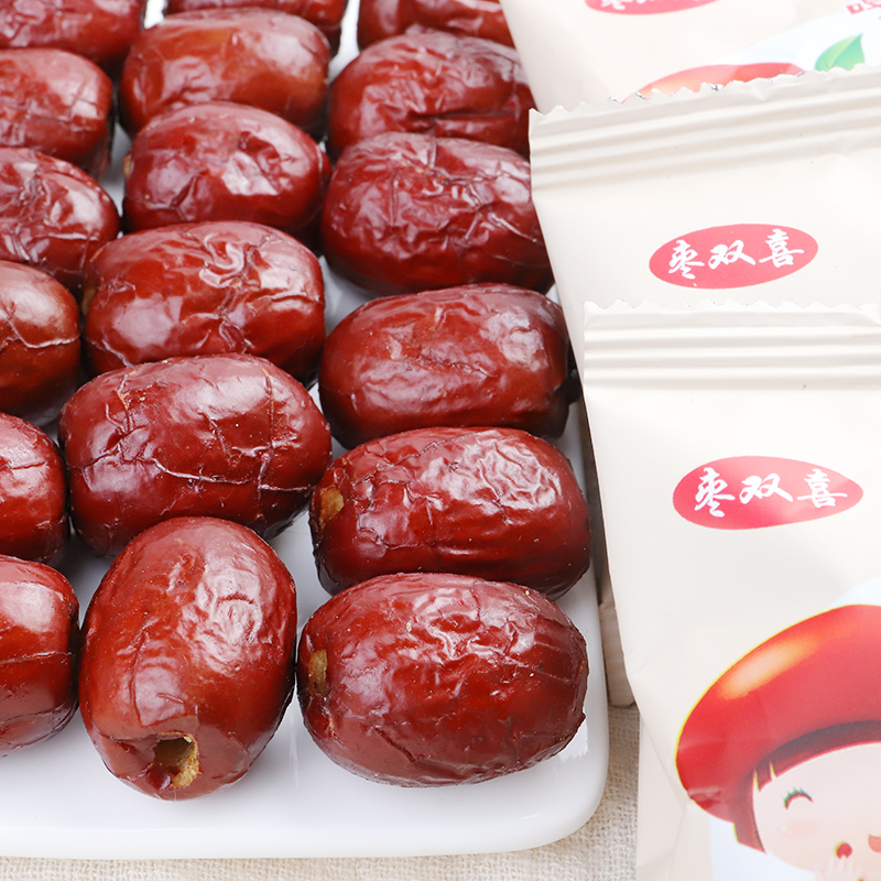 无核红枣香酥脆枣500g
