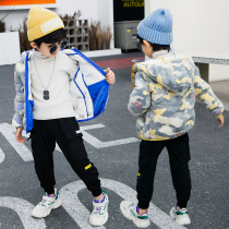 Childrens clothing cotton clothes 2020 new boy down cotton light slim fit Spider-Man warm wind and wind-proof small cotton clothes fashion foreign air