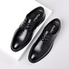 Winter Suit Leather Shoes for Men, Business Formal Wear, Genuine Leather, Soft Sole, British Style, Soft Leather, Casual Wedding Groom Derby Shoes