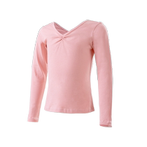 Dance clothing Chinese dance girls practice short long-sleeved tops spring and summer childrens shorts 37-minute pants ballet basic training set