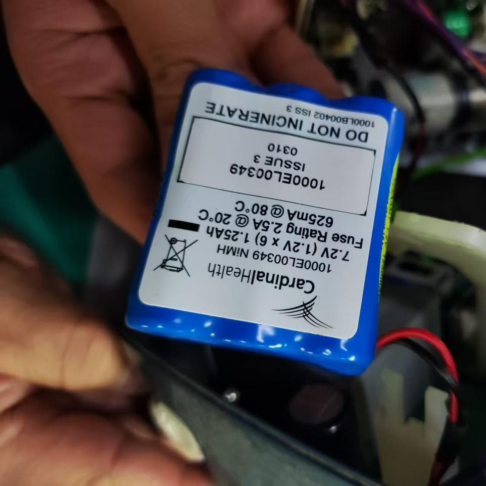 适用爱丽丝输液泵1000EL00349 NiMH 7.2V 1.25Ah 电池