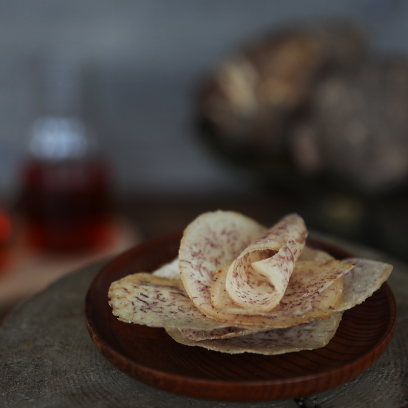 Noon Meow Taro Crispy Taro Slices Net Red Casual Snack Pretzel Taro Tou Noodles Handmade Dried Taro 130g