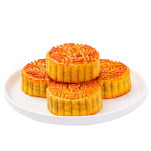 【6枚装】广式月饼网红零食整箱