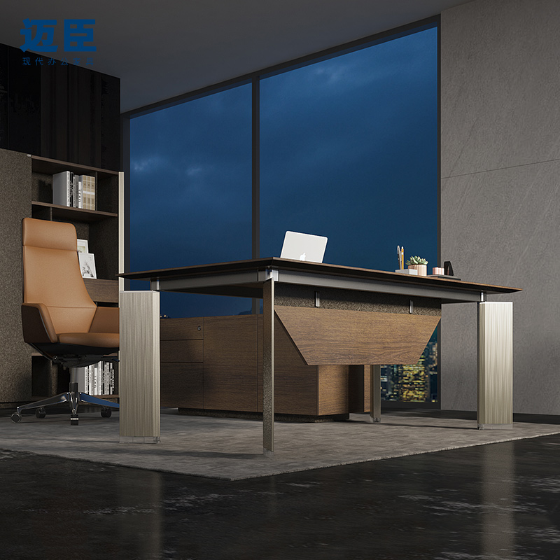 Light Extravagant Boss Desk Modern Minimalist Manager Table Office Furniture Single Supervisor Table Office Big Bandae