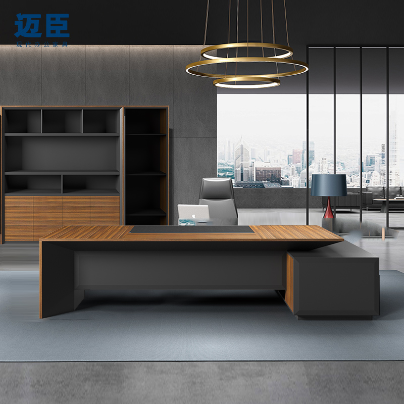 Maichen Grand Bantai Desk Modern President Table Cabinet Furniture General Manager Table Fashion Boss Table