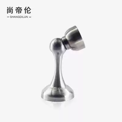 Shangdilun thick buffer door suction perforated stainless steel 304 Wall dual-purpose bedroom room door