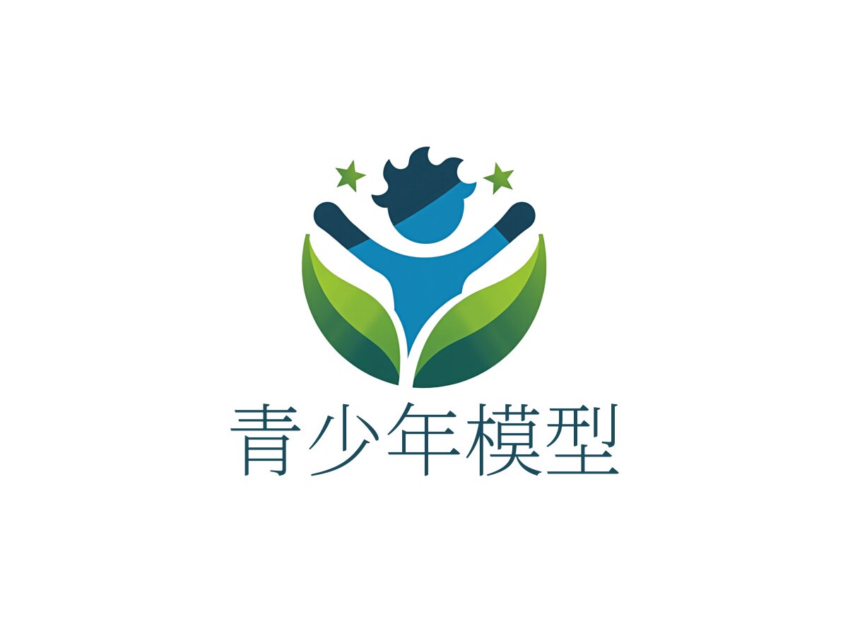 潮汇青少年模型科技园的LOGO