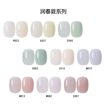 Unna2025 New Summer Nail Polish Gel Popular in Spring and Summer, Internet Celebrity Special for Opening a Nail Salon, Ice Transparent Color, Clear Nude Color