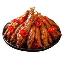 Xiangyue Xiaoyu Hunan specialty spicy fish larvae dried spicy hairy fish ready-to-eat snacks small package