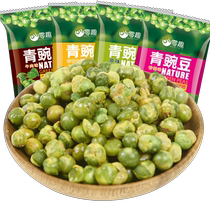 Green peas Green peas independent small packaging garlic spicy green beans snack snack food New Years snacks