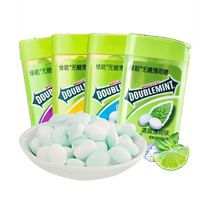 Flèche verte Pas de sucre de menthe Sucre 12g Environ 20 Citron Citron Jasmine Fleurs fraîches Breath Kisses Sugar Zero Food Candy