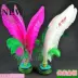 Jianzi Feather Feather Thủ công Bốn lỗ F Quả cầu có thể tháo rời Quả cầu Quả cầu hoa Quả cầu bằng lông vũ tốt để đá - Các môn thể thao cầu lông / Diabolo / dân gian