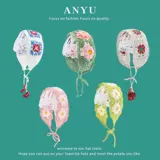 Осенняя брендовая милая трикотажная повязка на голову ручной работы, трикотажный аксессуар для волос, платок, шарф