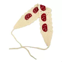 Бежевая повязка на голову