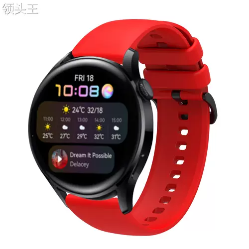 Huawei, совместимые часы, силиконовый ремешок для часов, сменный универсальный браслет, 22мм