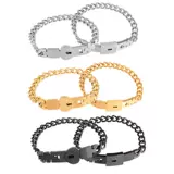 Европейские и американские парные браслеты, пара концентрических переплетенных браслетов из титановой стали, мужские и женские любовные браслеты из нержавеющей стали.