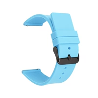 Голубая и черная пряжка, с необработанными ушками.