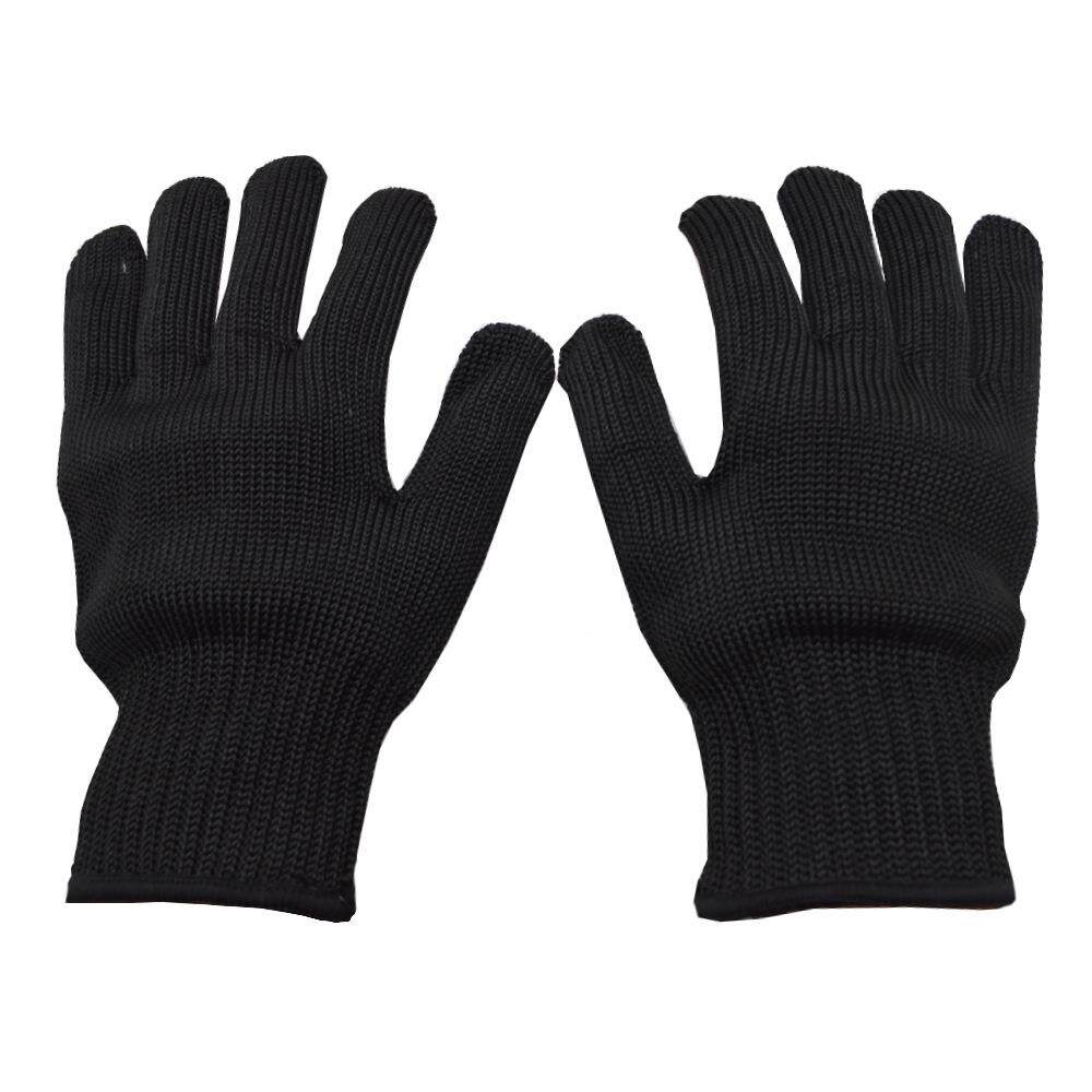Manufacturers steel wire reinforced industrial wire gloves Class 5 cut-resistant gloves glass factory repair wear-resistant labor insurance gloves