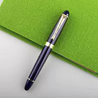 Перьевая ручка (наконечник F 0,5 мм), спираль синяя