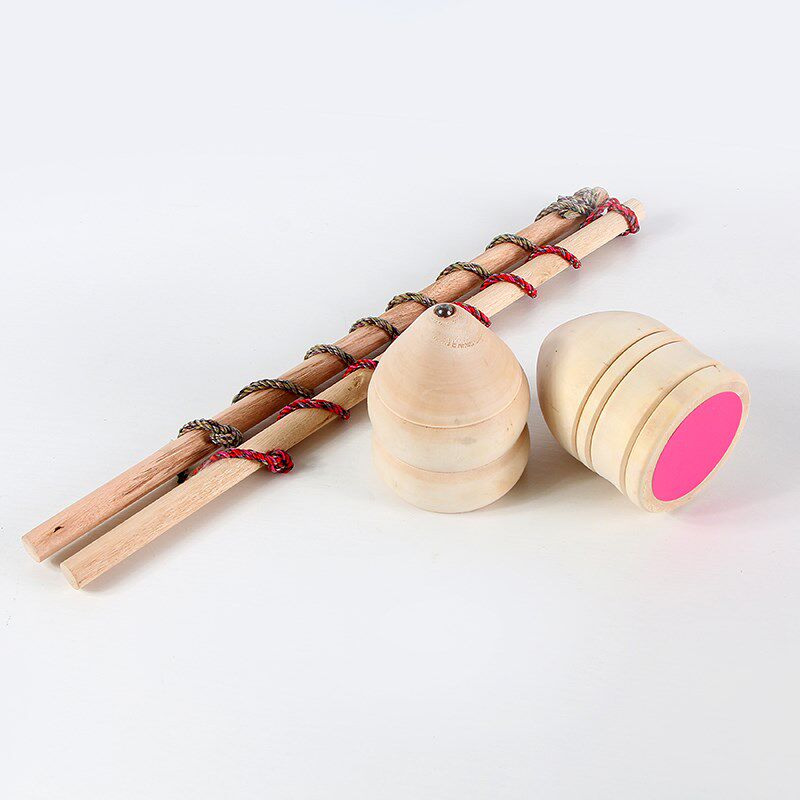 Old wood Tops Kindergarten Wooden Traditional Toys Adult Wooden Children Nostalgic School Fitness Hand-drawn