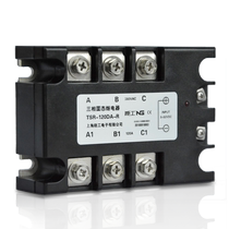 Three-phase solid state relay 10-200A DC control AC 380V power adjustment DC-AC enhancement module 220V capable