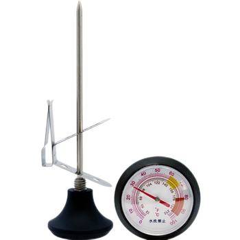 Hand-made coffee pot liquid thermometer threaded water thermometer