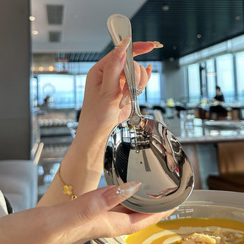 Export grade 18/10 serving soup spoon
