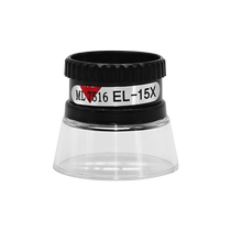 SHL Shunhuali handheld 10x 15x cylindrical magnifying glass cylindrical eye mask magnifying glass printing outlet identification ML7516 EL-15X