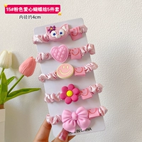 Розовый комплект с бантиком