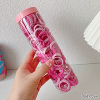 2#смешанные розовые круги для волос 200 банок