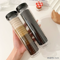 1+3 черная смешанная веревка для волос 40 комплектов