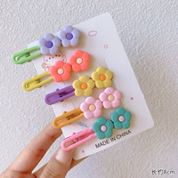 Заколка для волос в форме цветка, комплект, 5 шт