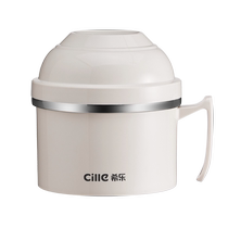 Xile 304 stainless steel lunch box for office workers and students special fast food cup rice jar bento lunch box canteen rice bowl