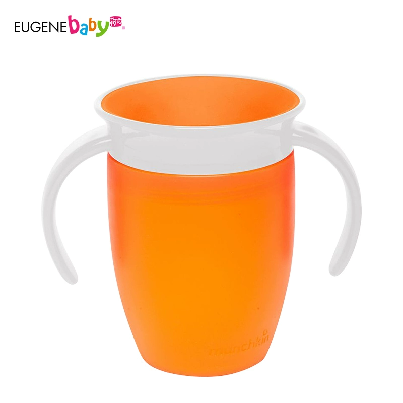 Hồng Kông Lotus BB American Munchkin Magic Cốc tập uống 360 độ cho bé chống rò rỉ và chống sặc - Cup / Table ware / mài / Phụ kiện