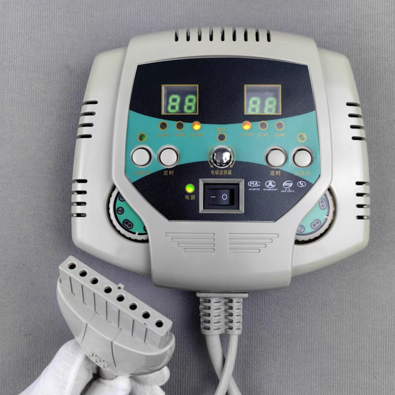 Genuine Eight-Hole Dual-Control Thermostat Switch Power Supply Germanium Jade Tourmaline Heating Mattress Power Cord Plug
