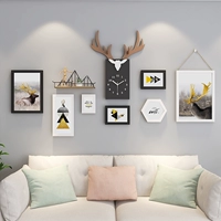 060 Черно-белый-золото оленя Ченгсиан (б)