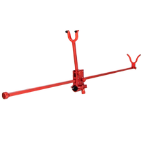 Golden elephant black pit lead-free running lead drag bottom fishing fly rod fishing big rod bracket lock rod super hard giant rod turret