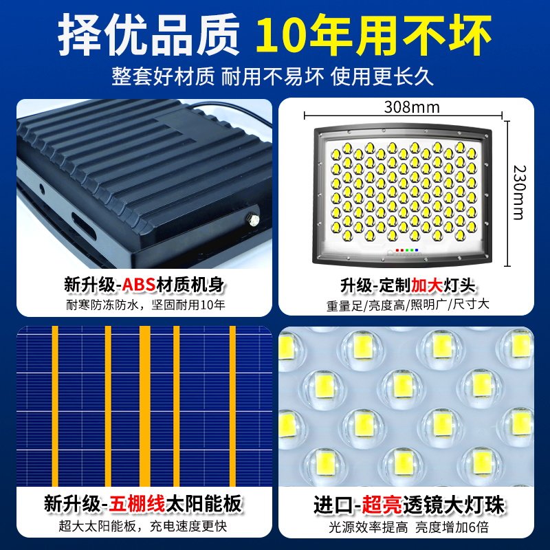 [Xiao Li]2025 New Model Ultra-Bright Wide-Angle Curved Solar Outdoor Garden Light for Home Use, Waterproof