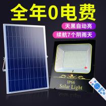 Solar lights outdoor garden lights new rural home lighting indoor dark street lights one drag and two super bright