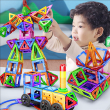 提拉纯磁力片积木儿童玩具磁铁3 6 8 10周岁男孩益智拼装男女小孩