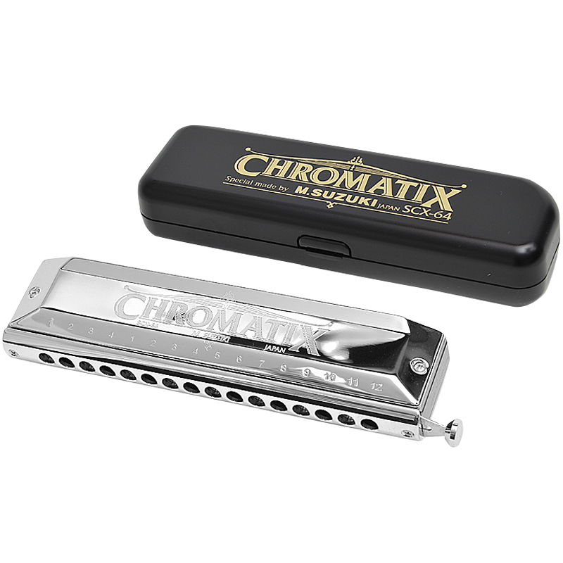 SUZUKI Japan Suzuki SCX64 56 48 48 of 16 holes Half-tone harmonica Harmonica New Hands Play Introductory Beginnings