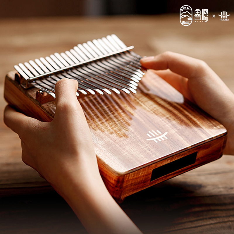 RuConfucianba Thumb Qin 21 Soundbeginner scholar 17 Sound finger violin girl finger mme piano Easy learning instrument