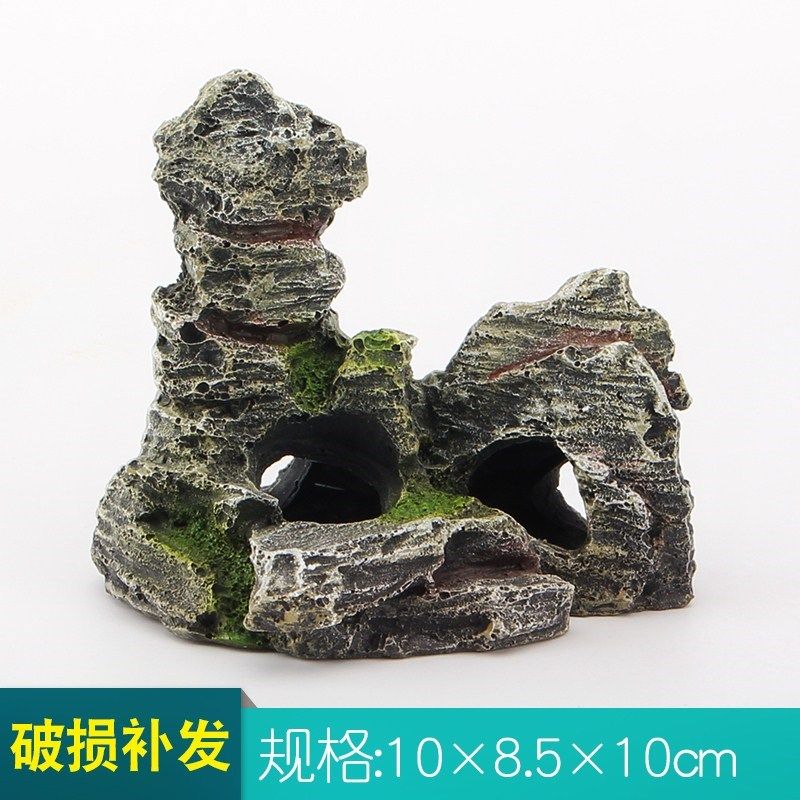 Dodge house turtle landscaping stone ornament fish tank rockery bonsai fountain house small interior decoration simulation ornament